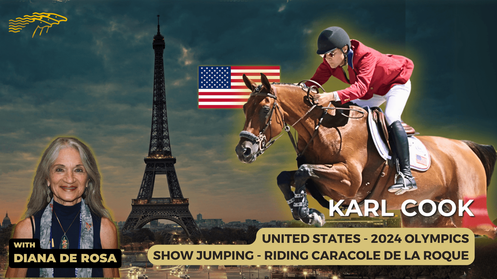 Karl Cook Paris 2024 on EQUUS - Walking & Talking