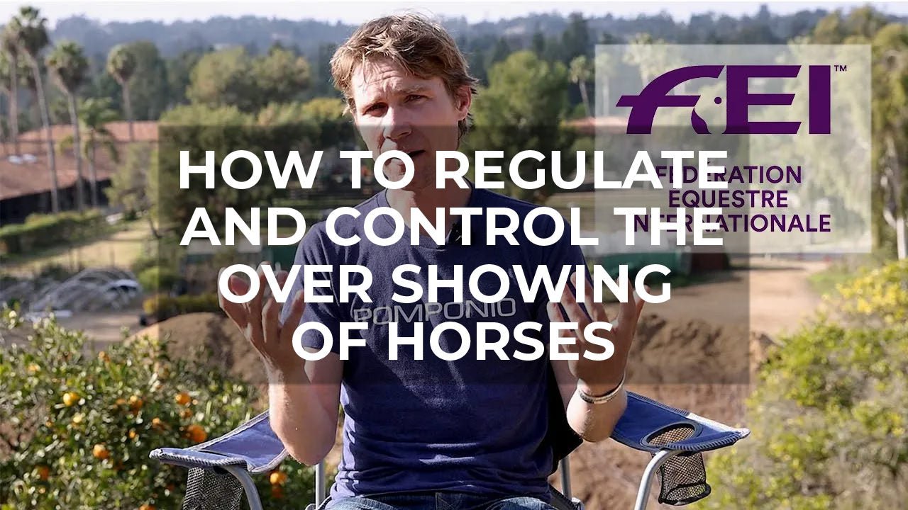 Regulating Over Showing of Horses: A Solution for the FEI - Part 3 - Walking & Talking