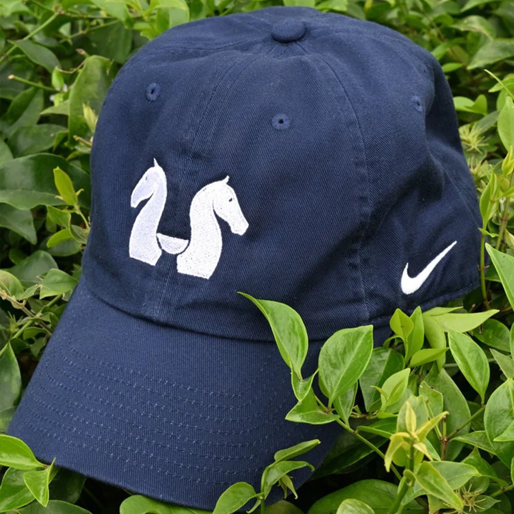 Navy LET’S DO THIS Hat with white Walking & Talking logo, adjustable Nike Dad Hat, official Karl Cook Fan Merch.