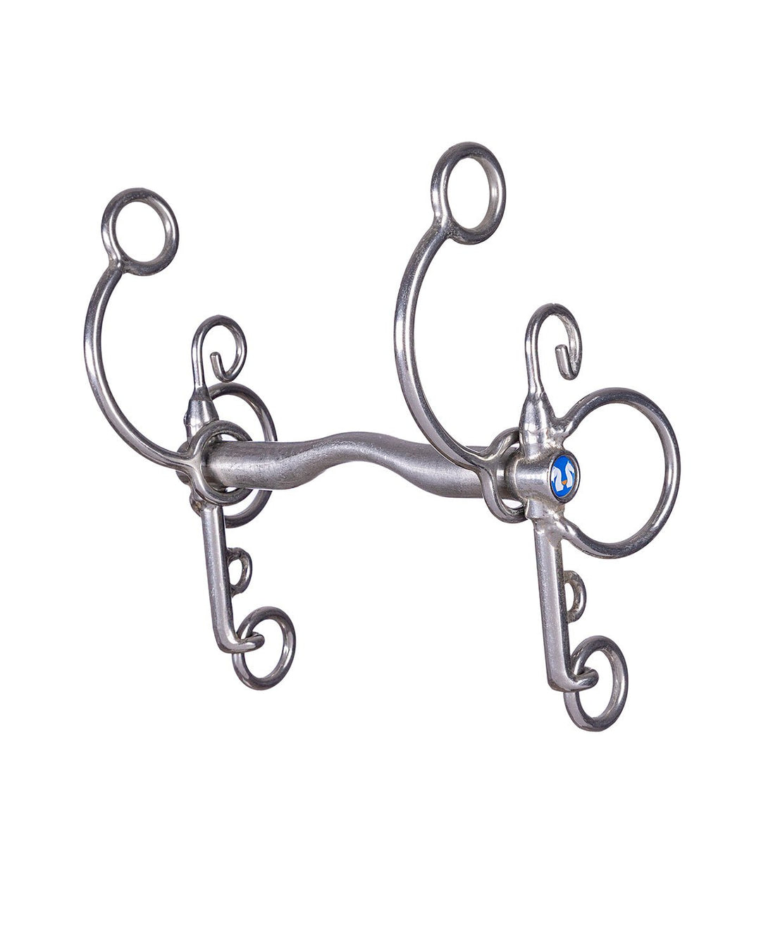 OG Swelham Bit by Karl Cook with fixed shank, dual rein function, and 135mm mouthpiece for show jumping.
