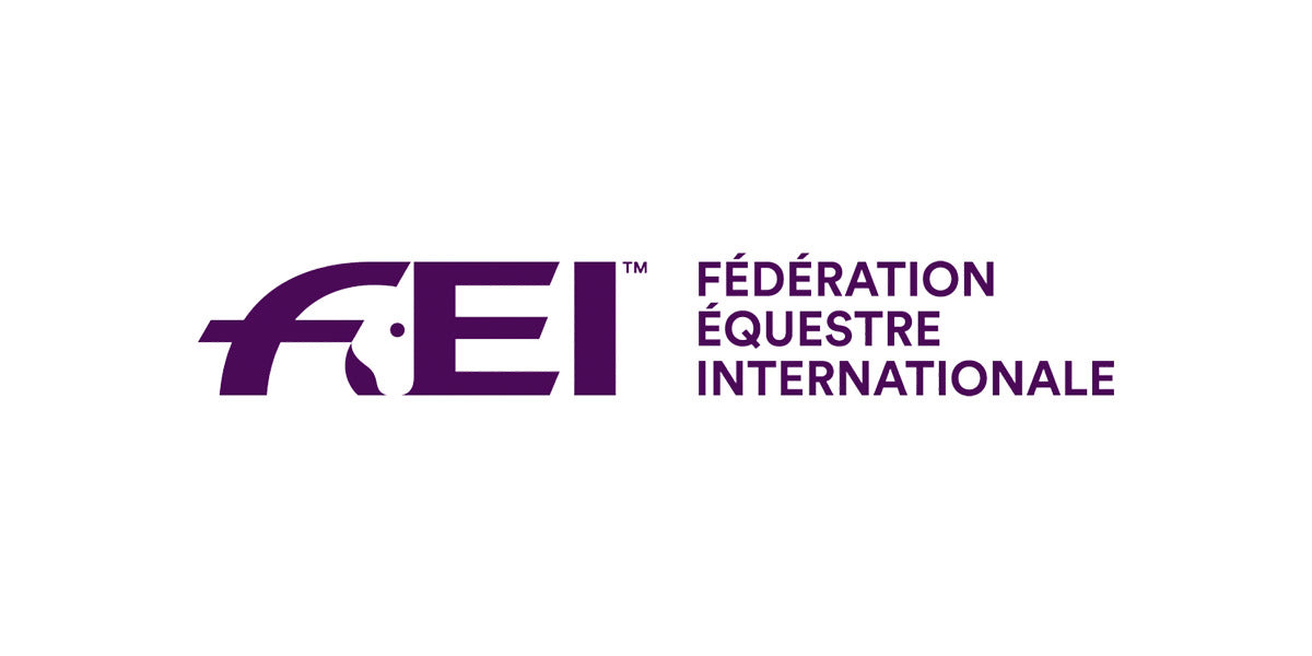 FEI Logo – International Equestrian Federation | Governing body for equestrian sports, including the Olympics and World Championships.