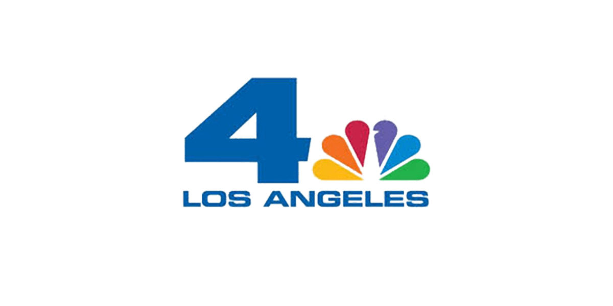 NBC 4 LA logo – KNBC, Los Angeles' West Coast flagship NBC station, delivering local news, weather, and breaking stories.